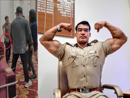 Tihar Jail Jailer Deepak Sharma Viral Video: dance with pistol in hand | 'नायक नहीं, खलनायक हू मैं...' हातात पिस्तुल घेऊन डान्स, तिहार जेलरचा व्हिडिओ व्हायरल...