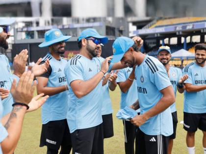 Tilak Varma as he receives his Team India ODI cap from captain Rohit Sharma for his ODI debut, know here | बांगलादेशविरूद्धच्या सामन्यातून तिलक वर्माचे 'पदार्पण', मुंबईचा शिलेदार वन डे क्रिकेटसाठी सज्ज