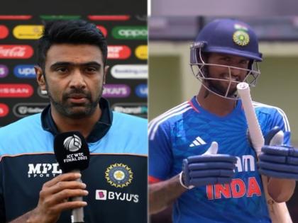  Tilak Verma is batting like Rohit Sharma and should be given a chance in the upcoming ICC World Cup 2023, says Ravichandran Ashwin  | तिलक वर्मा म्हणजे दुसरा रोहित शर्मा असून वर्ल्ड कपमध्ये त्याला संधी द्यायला हवी - अश्विन