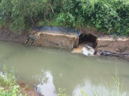 The left canal of Tilari Dam will be blocked, water supply to Goa will be stopped | Sindhudurg: तिलारी धरणाच्या डाव्या कालव्याला भगदाड, गोव्याला होणारा पाणीपुरवठा बंद राहणार