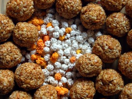 Not just sesame oil, but jaggery candy too! makar sankranti | तिळाची नुसती स्निग्धता नको, तर गुळाची गोडीही हवी !