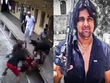 Tillu Tajpuriya Murder CCTV Footage: Stabbed 100 times in 90 seconds, gangster Tillu Tajpuria murder in Tihar | 2 मिनिटांत 100 वेळा भोसकलं, तिहारमध्ये गँगस्टर टिल्लू ताजपुरियाची हत्या; हत्येचा CCTV समोर