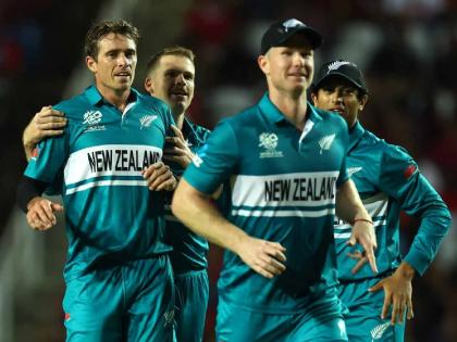 ICC takes big action against Tim Southee after New Zealand's T20 World Cup exit   | T20 World Cup स्पर्धेतील आव्हान संपल्यानंतर न्यूझीलंडच्या खेळाडूवर ICC ची कारवाई