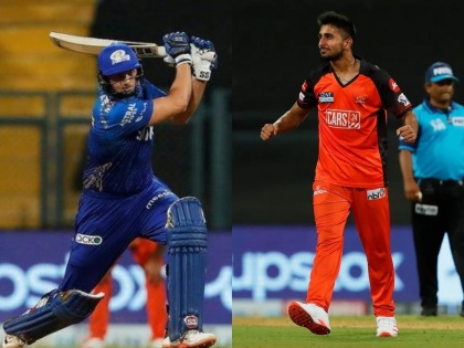 IPL 2022 MI vs SRH Live Updates : Sunrisers Hyderabad are alive in IPL 2022, beat Mumbai Indians by by 3 runs, Tim David 46 runs waste | Tim David IPL 2022 MI vs SRH Live Updates : टीम डेव्हिडच्या संघर्षावर मुंबई इंडियन्सने फिरवले पाणी; हैदराबादने थरारक विजय मिळवून राखले आव्हान
