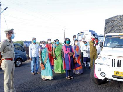 Inauguration of check post at Khakshi Titha | खाकशी तिठा येथील तपासणी नाक्याचा शुभारंभ