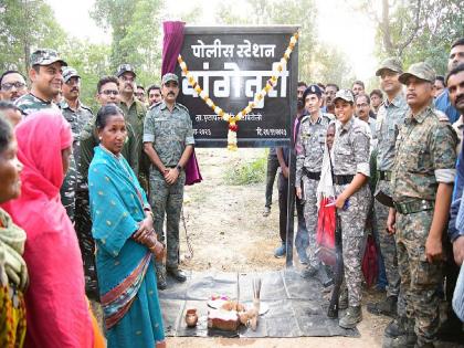 Gadchiroli : Police station set up in Wangeturi within 24 hours, focus on Naxal activities | वांगेतुरीत २४ तासांत उभारले पाेलिस स्टेशन; नक्षल कारवायांवर राहणार लक्ष