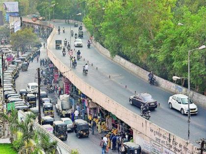 Even after 52 months, the Tedi flyover is not broken, the dream of a six-lane road remains unfulfilled | ५२ महिन्यांनंतरही टेकडी उड्डाणपूल तुटेना, सहा पदरी रस्त्याचे स्वप्न मात्र अपूर्णच