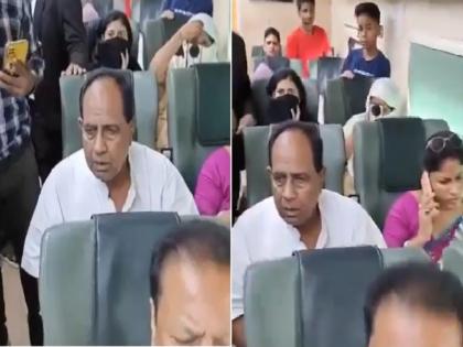 TMC MLA was traveling with a woman with a ticket in the name of his wife; Death threat to TTE | पत्नीच्या नावाने तिकीट अन् भलत्याच महिलेसोबत प्रवास, TMC आमदाराची TTE ला धमकी...