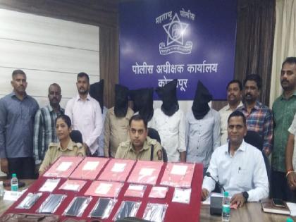 gang of foreigners who attacked jewelery on the pretext of polishing was arrested In Kolhapur | Kolhapur Crime: पॉलिशच्या बहाण्याने दागिण्यावर डल्ला, परप्रांतीय टोळी जेरबंद; साडेतेरा लाखांचा मुद्देमाल जप्त