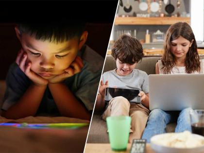 २ ते ३ वर्षाच्या मुलांचा मेंदू थकतोय? पालकांनो, स्क्रीन टाइम बंद करण्यापूर्वी लक्षात ठेवा ४ गोष्टी.. - Marathi News | how screen time affects 2 year old brain development safe screen time limits for toddlers aged 2 to 3 signs of screen addiction in toddlers what happens when toddlers watch too much Mobile | Latest sakhi News at Lokmat.com