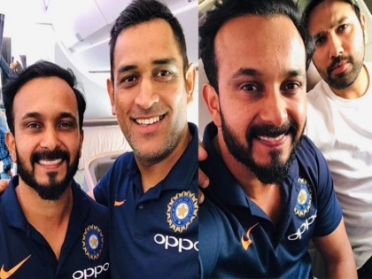 IND vs AUS: Dhoni, Rohit and Kedar Jadhav leave for Australia | IND vs AUS : धोनी, रोहित आणि केदार जाधव निघाले ऑस्ट्रेलियाला