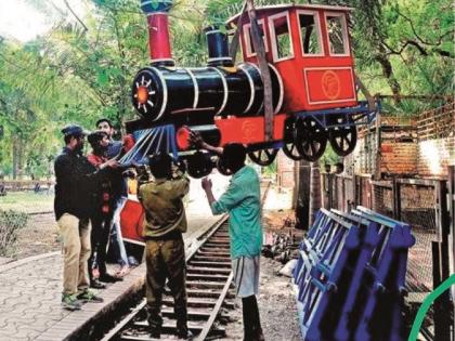 Children will be happy; Zukzuk toy train again in Siddharth Udyana of Chhatrapati Sambhajinagar | बच्चे कंपनीचा होणार कल्ला; सिद्धार्थ उद्यानामध्ये पुन्हा झुकझुक आगीनगाडी