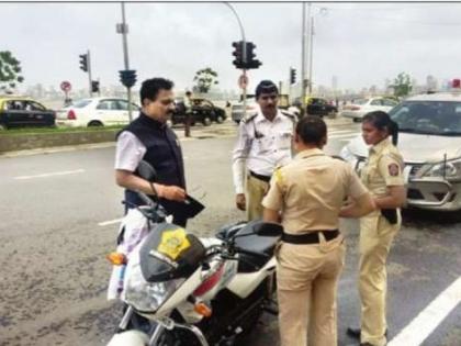 Sir, be a one-day traffic cop! police argue for diwakar rawate | साहेब, एक दिवसाचे वाहतूक पोलीस व्हा!