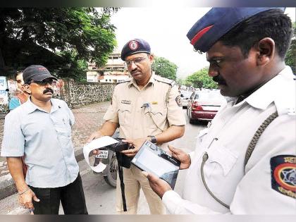 People don't pay traffic challan fines! Now that there are five receipts, your vehicle in no transaction catogery; Big decision by Delhi Police | लोक दंडाचे पैसेच भरत नाहीत! आता पाच पावत्या झाल्या की तुमचे वाहन...; मोठा निर्णय