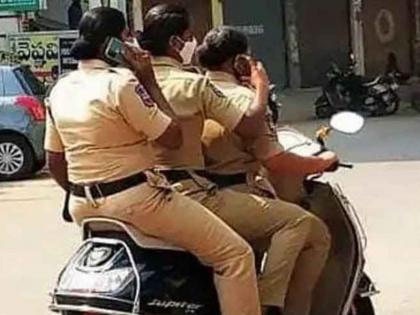 police Is there a penalty for violating traffic rules Question from letter to Pune citizen to traffic branch deputy commissioner | पोलिसांना वाहतुकीचे नियम मोडल्याचा दंड आहे का? पुणेकराचा शाखा उपायुक्तांना पत्रातून सवाल