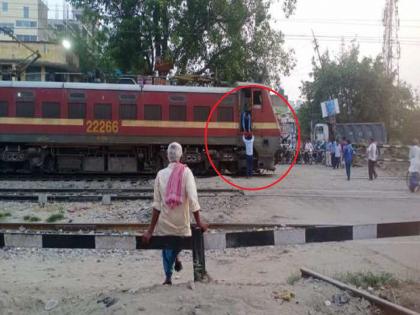 Loco Pilot Stops Train: Loco pilot stops train to drink his favorite tea, Photo viral | Loco Pilot Stops Train: चहासाठी काय पण! आवडता चहा पिण्यासाठी लोको पायलटने थांबवली ट्रेन, Photo व्हायरल