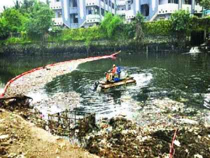  Rapid drainage of rain water due to trash bream | ट्रॅश ब्रुममुळे झाला पावसाच्या पाण्याचा जलद निचरा; पालिकेचा दावा