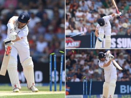 ENG vs NZ 3rd Test : Trent Boult picking 3 wickets, Neil Wagner picking 2 wickets in the first 5 balls & England 55 for 6 | Trent Boult , ENG vs NZ 3rd Test : ६ बाद ५५ धावा! ट्रेंट बोल्टच्या वेगासमोर इंग्लंडचे फलंदाज ढेपाळले, निल वॅगनरनेही धक्के दिले