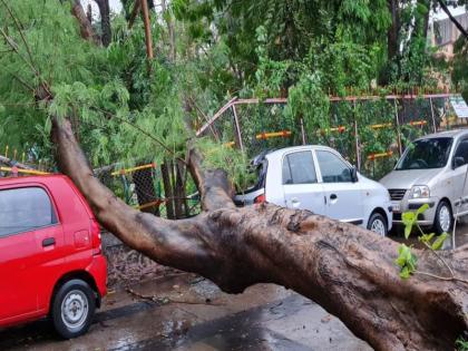 Pre-monsoon squalls swept the city; Rainfall up to 19.4 mm in 30 minutes | मान्सुनपुर्व सरींनी शहराला झोडपले; तीस मिनिटांत १९.४मिमीपर्यंत पाऊस