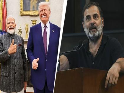 Donald Trump's 'return gifts' to India! Central government proves once again that it is weak; Congress criticizes PM Narendra Modi | ट्रम्प यांची ‘रिटर्न गिफ्ट्स’! केंद्र सरकार कमकुवत असल्याचे पुन्हा सिद्ध; काँग्रेसची टीका Donald Trump's 'return gifts' to India! Central government proves once again that it is weak; Congress criticizes PM Narendra Modi | ट्रम्प यांची ‘रिटर्न गिफ्ट्स’! केंद्र सरकार कमकुवत असल्याचे पुन्हा सिद्ध; काँग्रेसची टीका
