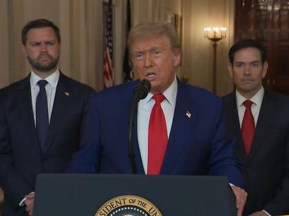 US Attack On Iran : Iran must now come to the path of peace, otherwise..., Donald Trump's stern warning after the attack on nuclear plants | "इराणने आता शांततेच्या मार्गावर यावे, अन्यथा...", अणुकेंद्रांवरील हल्ल्यानंतर डोनाल्ड ट्रम्प यांचा सक्त इशारा US Attack On Iran : Iran must now come to the path of peace, otherwise..., Donald Trump's stern warning after the attack on nuclear plants | "इराणने आता शांततेच्या मार्गावर यावे, अन्यथा...", अणुकेंद्रांवरील हल्ल्यानंतर डोनाल्ड ट्रम्प यांचा सक्त इशारा