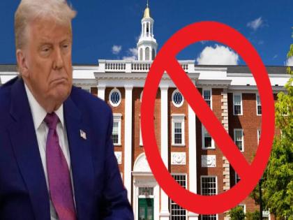 No entry for students from other countries at Harvard University! Trump administration takes big decision | हार्वर्ड विद्यापीठात दुसऱ्या देशांतील विद्यार्थ्यांना नो एन्ट्री! ट्रम्प प्रशासनाने घेतला मोठा निर्णय No entry for students from other countries at Harvard University! Trump administration takes big decision | हार्वर्ड विद्यापीठात दुसऱ्या देशांतील विद्यार्थ्यांना नो एन्ट्री! ट्रम्प प्रशासनाने घेतला मोठा निर्णय