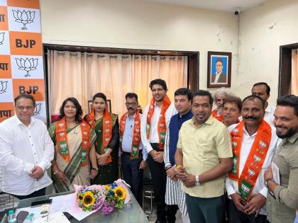 भाजपा टू भाजपा व्हाया मनसे...! महापालिका निवडणुकीपूर्वी माजी आमदार तृप्ती सावंत यांची घरवापसी - Marathi News | BJP to BJP via MNS...! Former MLA Trupti Sawant returned in BJP before the BMC elections | Latest politics News at Lokmat.com भाजपा टू भाजपा व्हाया मनसे...! महापालिका निवडणुकीपूर्वी माजी आमदार तृप्ती सावंत यांची घरवापसी - Marathi News | BJP to BJP via MNS...! Former MLA Trupti Sawant returned in BJP before the BMC elections | Latest politics News at Lokmat.com