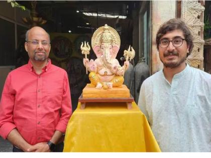 'Bappa' of Pune will sit in Germany; Replica of Ganpati from Tulsi Bagh across Satasamudra | पुण्यातला ‘बाप्पा’ जर्मनीत होणार विराजमान; तुळशीबागेच्या गणपतीची प्रतिकृती सातासमुद्रापार