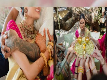 Athiya Shetty finds solace in KL Rahul's arms, actress shares unseen photos from pre wedding festivities
