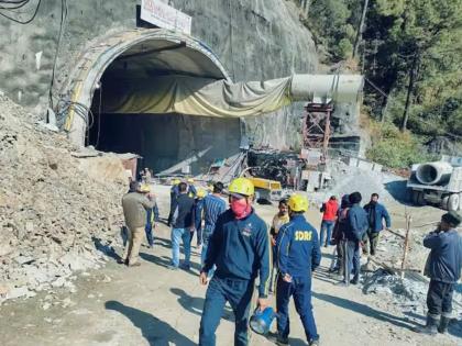 uttarakhand tunnel accident bhai dont tell mother i am stuck here | "भाऊ, मी इथे अडकलोय हे आईला सांगू नकोस"; बोगद्यातील मजुराचा डोळे पाणावणारा संवाद