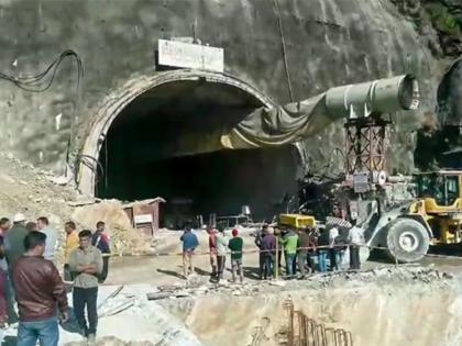 uttarkashi tunnel resque update 14th november char dham tunnel collapse 40 workers | मृत्यूशी झुंज! 48 तासांनंतरही बोगद्यात अडकलेत 40 मजूर; जीव वाचवण्यासाठी शर्थीचे प्रयत्न