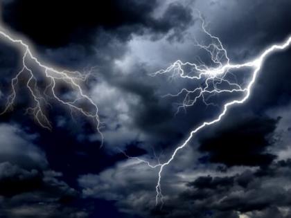 Two killed, two injured in lightning strike in Buldhana District | पळशी-झांशी शिवारात वीज पडून दोघांचा मृत्यू, २ जखमी