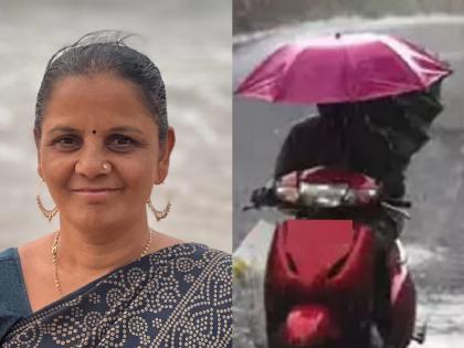 दुचाकीवरुन जाताना वाऱ्याने छत्री उलटली, मागे बसलेली आई जिवाला मुकली; कोल्हापुरातील दुर्दैवी घटना