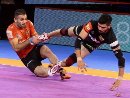 Pro Kabaddi League 2021-22 U Mumba Captain Fazal Atrachali reveals plan against Bengaluru Bulls | Pro Kabaddi League 2021-22: 'यू मुंबा'ने बनवला 'बंगळुरू बुल्स'ला धूळ चारण्यासाठी खास प्लॅन