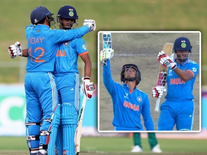 IND vs SA, U19 World Cup Team India beat South Africa by 2 wickets to enter the final, Sachin Dhas scored 96 for India while captain Uday Saharan scored an 81 | U19 World Cup: बीडच्या 'सचिन'ने भारताला वर्ल्ड कप फायनलमध्ये पोहोचवले, पठ्ठ्याचं शतक थोडक्यात हुकले