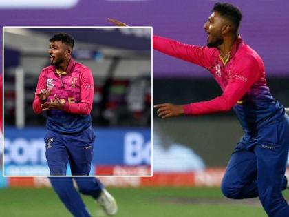 UAE’s bowler Karthik Meiyappan takes first hat-trick of 2022 T20 World Cup Against sri lanka watch the video  | SL vs UAE: श्रीलंकेची दाणादाण, यूएईच्या युवा कार्तिक मयप्पनने वर्ल्ड कप स्पर्धेत घेतली हॅटट्रिक!