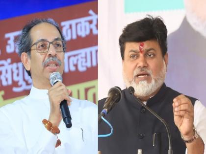 Industries Minister Uday Samant criticizes Thackeray Shiv Sena chief Uddhav Thackeray | काँग्रेसच्या कुबड्या घेतलेल्यांनी लाथ घालायची भाषा करु नये; मंत्री उदय सामंतांचा उद्धव ठाकरेंवर पलटवार