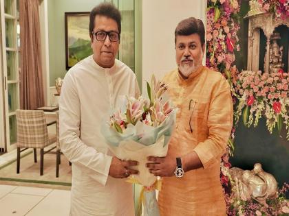 Eknath Shinde Shivsena Minister Uday Samant on 'Shivatirth' for the fourth time; met MNS chief Raj Thackeray | मंत्री उदय सामंत चौथ्यांदा 'शिवतीर्थ'वर; मनसे प्रमुख राज ठाकरेंची घेतली भेट, कारण काय? Eknath Shinde Shivsena Minister Uday Samant on 'Shivatirth' for the fourth time; met MNS chief Raj Thackeray | मंत्री उदय सामंत चौथ्यांदा 'शिवतीर्थ'वर; मनसे प्रमुख राज ठाकरेंची घेतली भेट, कारण काय?