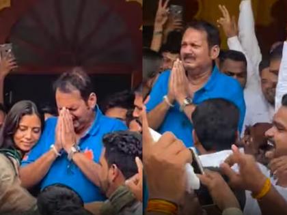 Satara Lok sabha Election Result 2024: Shashikant Shinde was ahead from the morning, Udayanraje Bhosale eyes were filled with tears as soon as he broke the lead | सकाळपासून शशिकांत शिंदेंच पुढे होते, लीड तोडताच उदयनराजेंच्या डोळ्यात अश्रू तरळले