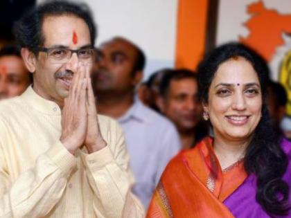 CM Uddhav Thackeray and wife Rashmi Thackeray is the reason behind Unity in Mahavikas Aaghadi of Maharashtra says Congress Minister | Uddhav Thackeray, Rashmi Thackeray, Mahavikas Aaghadi : "श्री व सौ ठाकरे यांच्यामुळेच महाविकास आघाडीत एकता टिकून आहे."