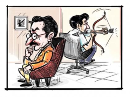 spacial editorial on maharashtra political crisis shiv sena uddhav thackeray aditya thackeray | पाडगांवकर... हाती धनुष्य ज्याच्या, त्याला कसं कळणार बरं?