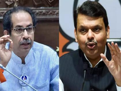 "A person speaks as if his head is broken, on...", Devendra Fadnavis's attack on Uddhav Thackeray! | "डोकं बिघडल्यासारखं बोलतो, त्यावर...", देवेंद्र फडणवीसांचा उद्धव ठाकरेंवर पलटवार!