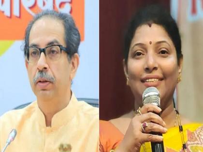 A single mention of Anand Dighe, why is the leader of the thackeray group silent? Question by Meenakshi Shinde | आनंद दिघेंचा एकेरी उल्लेख, उबाठा गटाचे नेते गप्प का? मीनाक्षी शिंदेंचा सवाल