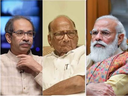 shiv sena thackeray group displeasure over sharad pawar decision to attend tilak award to pm modi in saamana editorial | “देशात स्वातंत्र्याचा दुसरा लढा सुरू, मोदी भेटीत भाजप स्वतःची महाआरती करुन घेईल”