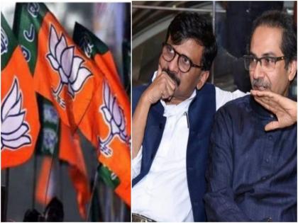 shiv sena saamna editorial criticize mumbai bjp over coronavirus taken care by thackeray government | "...यावरही भाजपच्या काही नाचे मंडळींचा आक्षेप, जमिनीवर काठ्या आपटून ‘साप साप’ म्हणून बोंबलत फिरतायत"