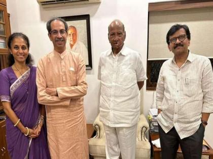 Shinde group leader Shambhuraj Desai has criticized the meeting of Uddhav Thackeray and Sharad Pawar. | 'काका मला वाचवा म्हणायला तर...'; उद्धव ठाकरे-शरद पवारांच्या भेटीवर शिंदे गटाचा निशाणा