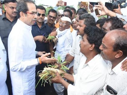 Don't even think like suicide, uddhav thackarey says to farmer | 'आत्महत्येसारखा विचारही मनात आणू नका'