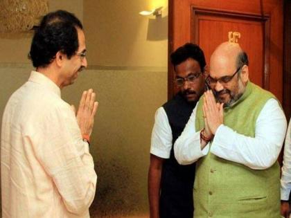 The Alliance's Fifty-50 Formula, will be announced by Amit Shah and Uddhav Thackeray | युतीचा फिफ्टी-50 फॉर्म्युला, अमित शहा अन् उद्धव ठाकरेंकडून आज होईल घोषणा