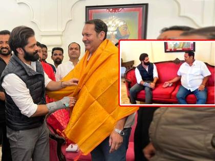 Amit Thackeray Udayanraje Bhosale: मनसेचे अमित राज ठाकरे साताऱ्यात उदयनराजे भोसलेंच्या भेटीला, काय असेल कारण? पाहा Photos