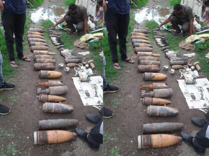 Army ammunition-explosives stockpile was found in a private person's house in Ahmednagar | अहमदनगरमध्ये खासगी व्यक्तीच्या घरात सापडला लष्कराचा दारुगोळा-स्फोटकांचा साठा